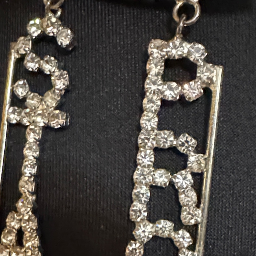 Sparkling Silver Statement Brooch - image 2